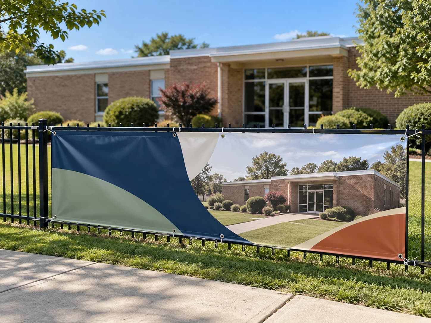 Illustrative Ready Print Scrim Vinyl Banners example