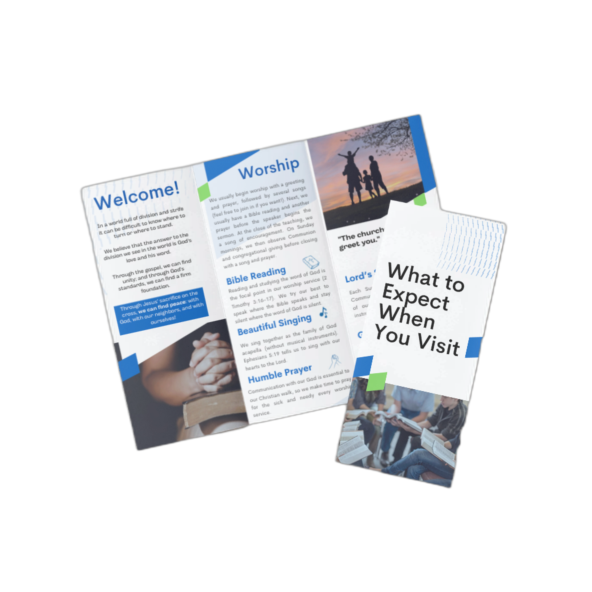 What to expect when you Visit- Set of 10
