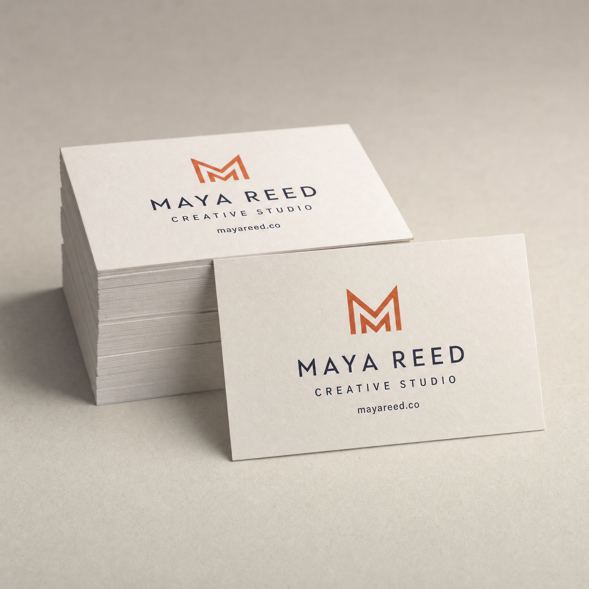 business cards product photo