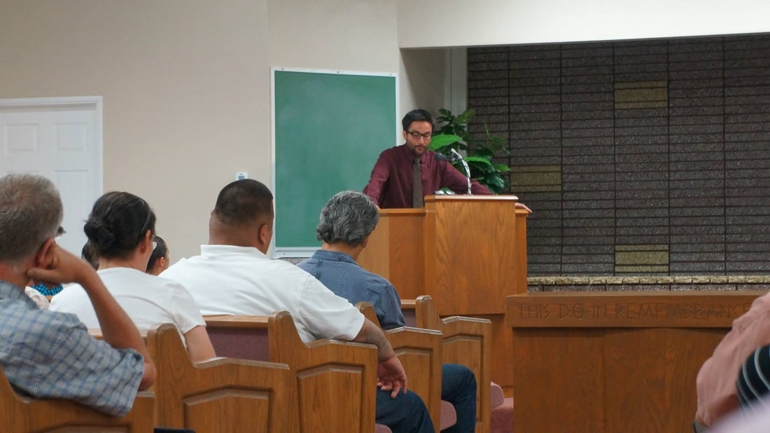 Members of El Cajon Church of Christ (English Speaking) in El Cajon