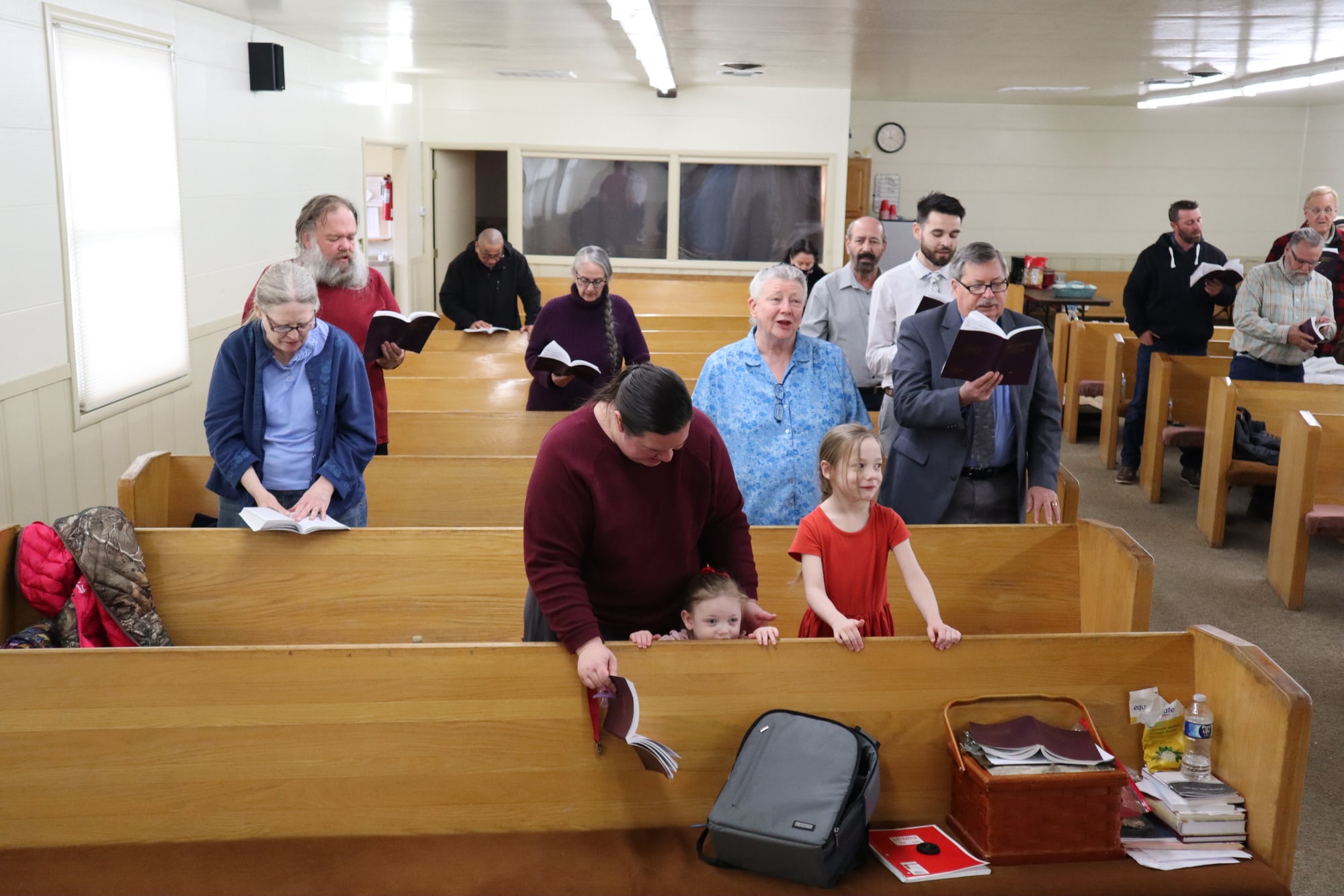 Members of 64th Street Church of Christ in Sacramento