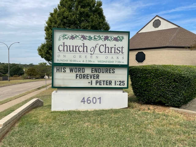 Church of Christ on Green Oaks in Arlington