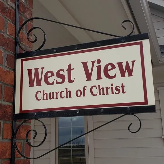 West View Church of Christ building in Piedmont