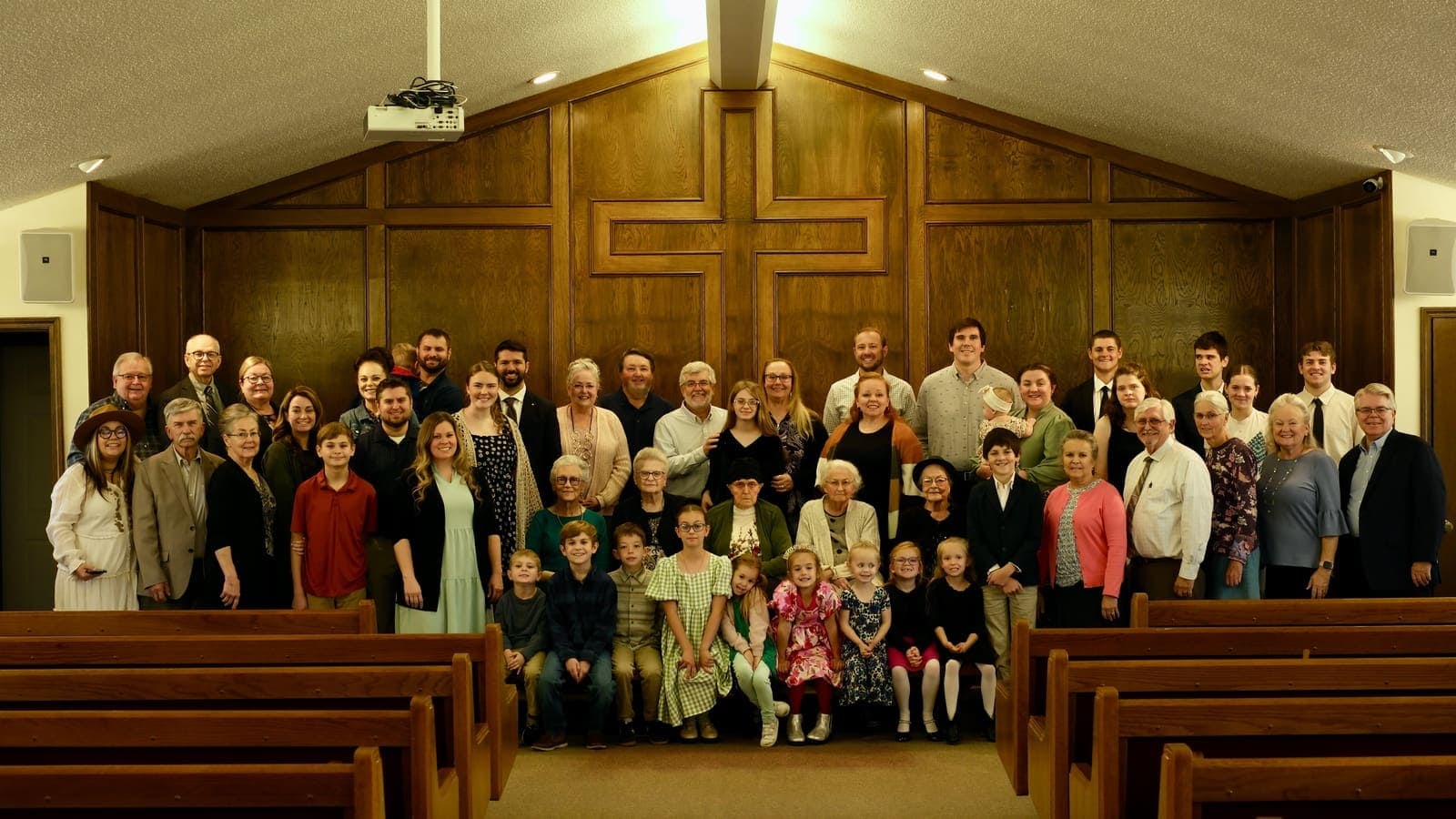 Members of Harrisonville Church of Christ in Harrisonville